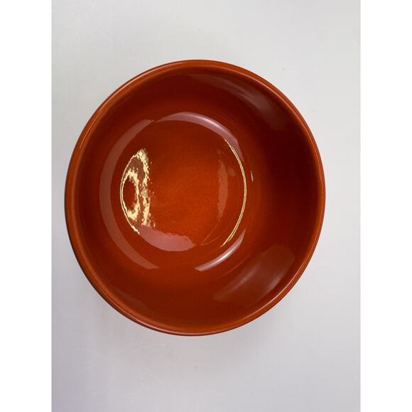 Vintage Waechtersbach Germany Red Christmas Cat Bowl Dish With Fish And Tree - Picture 3 of 6